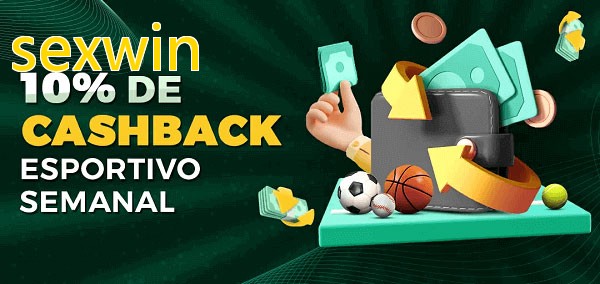 10% de bônus de cashback na sexwin